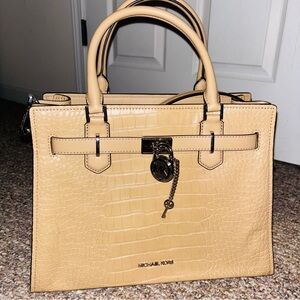 Michael Kors Tan Satchel